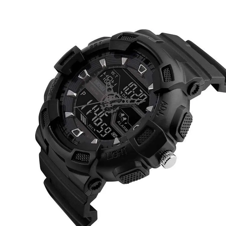 Skmei 1189 Original Analog Digital waterproof sport watch for Boys For Men - Image 4