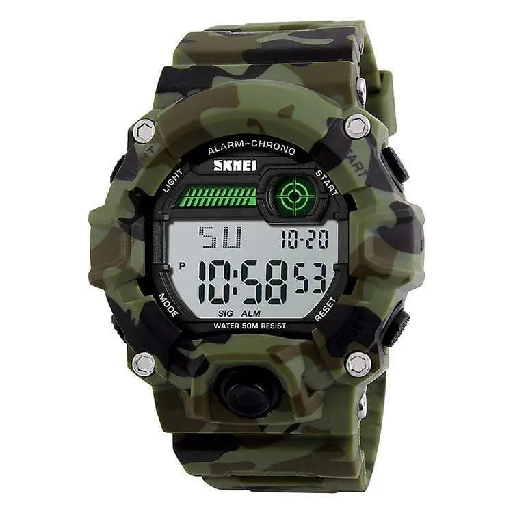 Skmei 1197 Original Digital camouflage waterproof sports watch for Men - Image 3