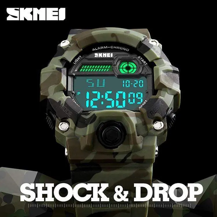 Skmei 1197 Original Digital camouflage waterproof sports watch for Men - Image 5