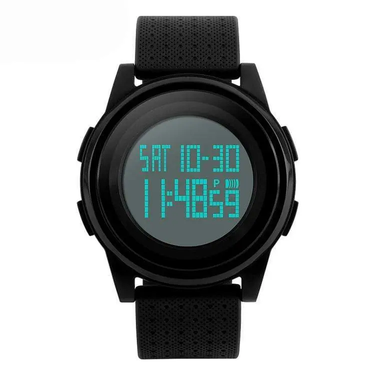 Skmei 1206 Original Digital Waterproof ultra thin Sports watch for Men & Women - Image 3