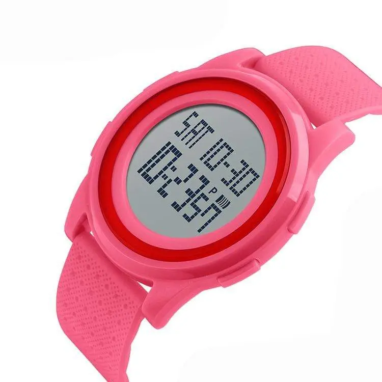 Skmei 1206 Original Digital Waterproof ultra thin Sports watch for Men & Women - Image 4