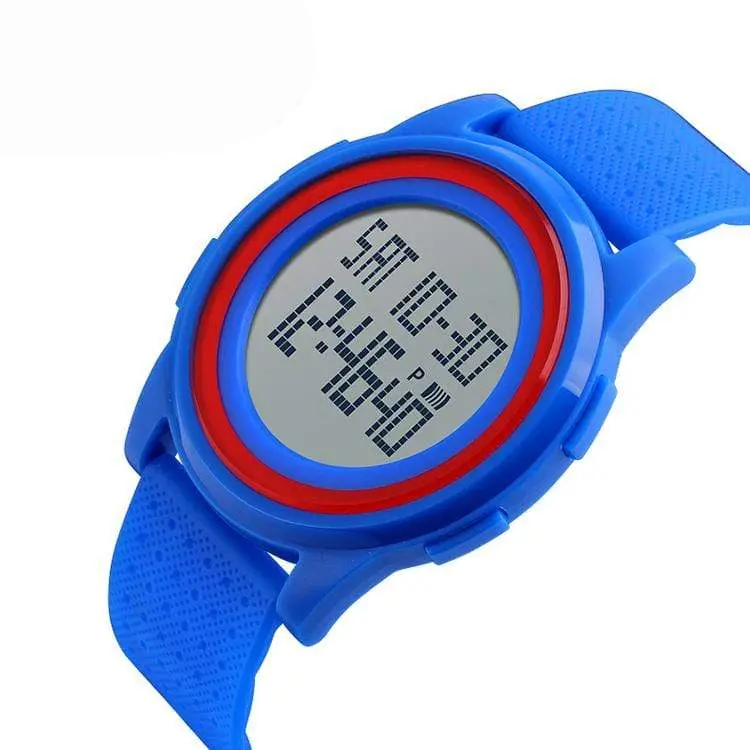 Skmei 1206 Original Digital Waterproof ultra thin Sports watch for Men & Women - Image 5