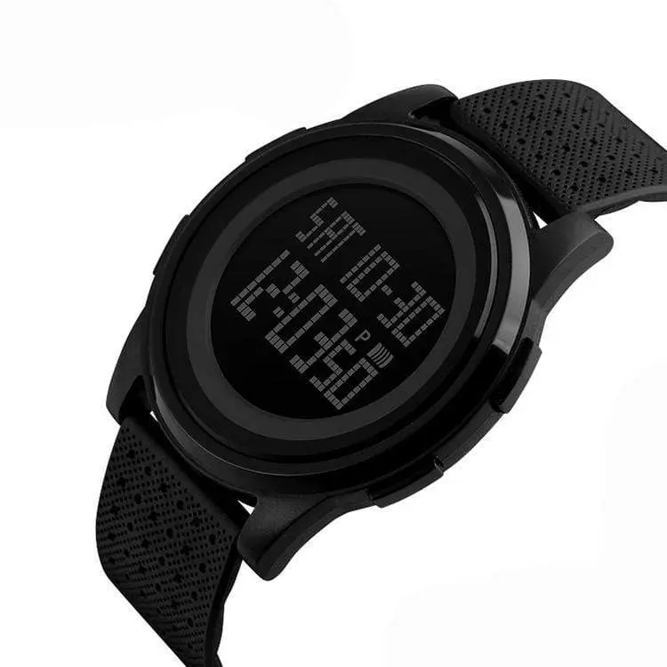 Skmei 1206 Original Digital Waterproof ultra thin Sports watch for Men & Women - Image 6