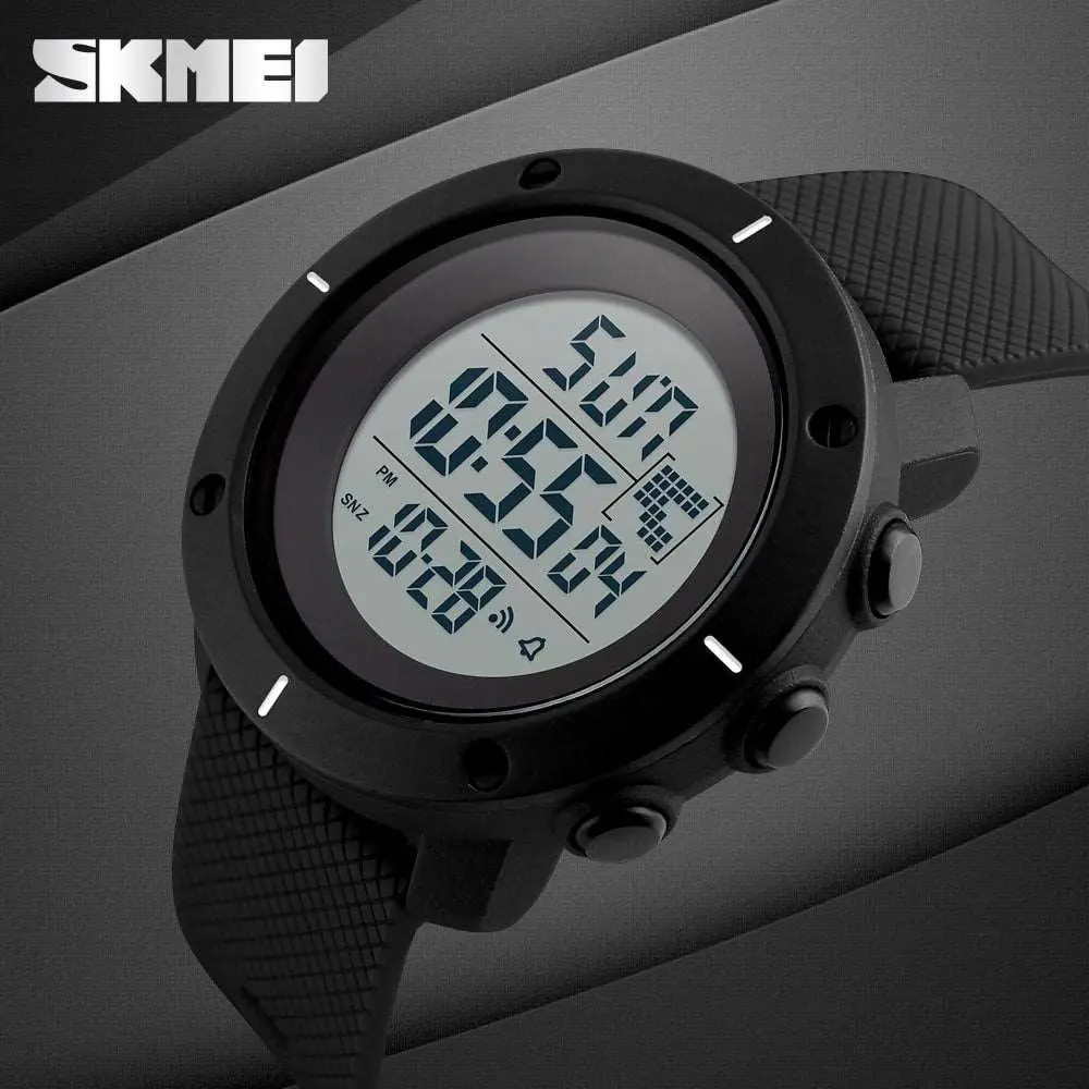 Skmei 1213 Original waterproof digital watch For Men Big Size - Image 2