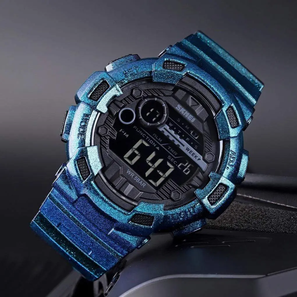 Skmei 1243 Original Digital waterproof Sports wrist watch Chronograph for Boys For Men - Image 6