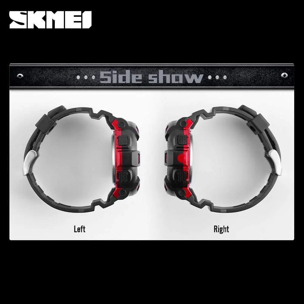 Skmei 1243 Original Digital waterproof Sports wrist watch Chronograph for Boys For Men - Image 9