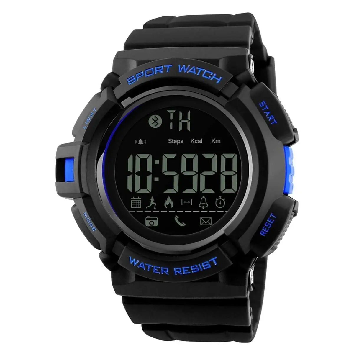 Skmei 1245 Smart watch Bluetooth watch Round digital watch for men - Image 4