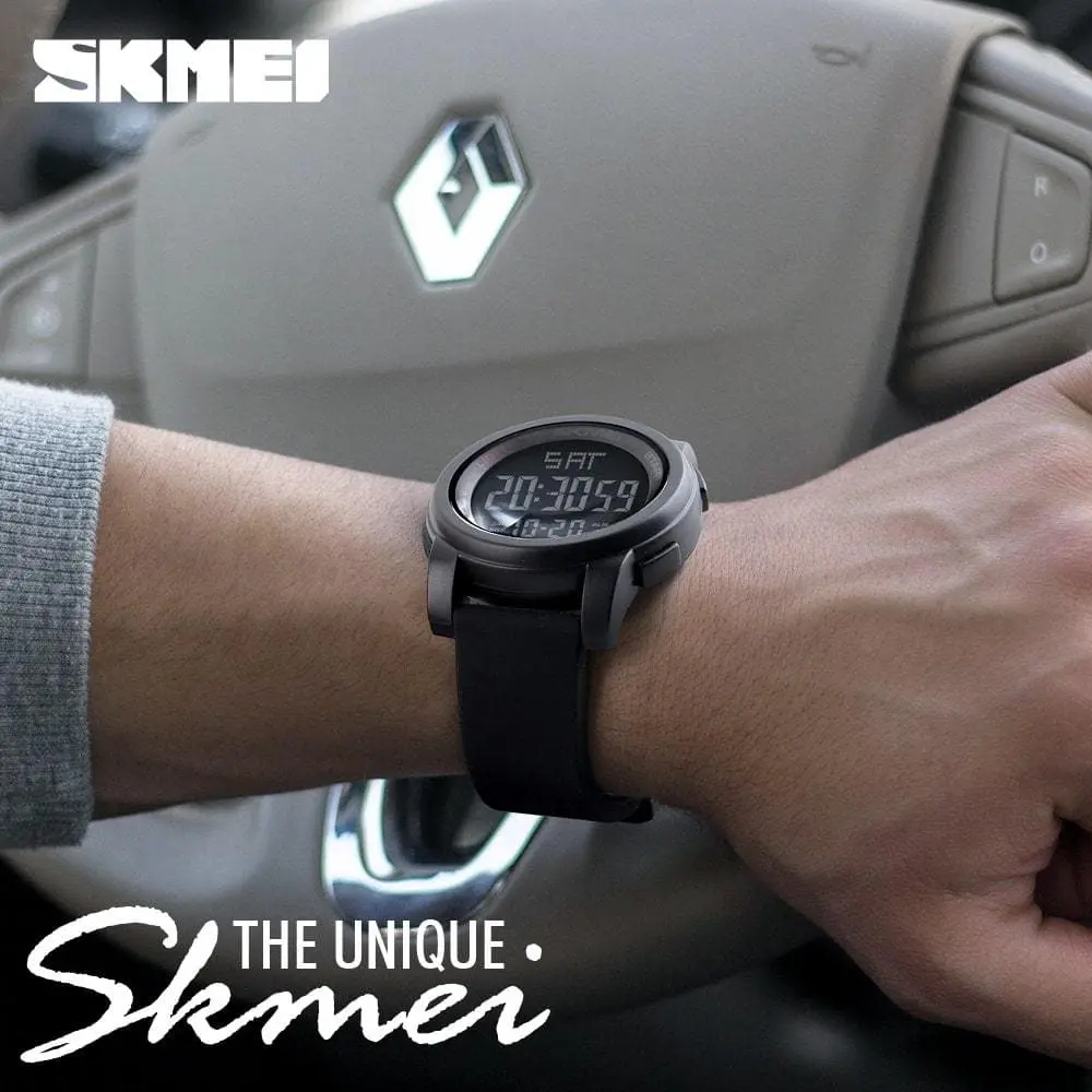 Skmei 1257 Original Digital Round waterproof watch for Men - Image 6