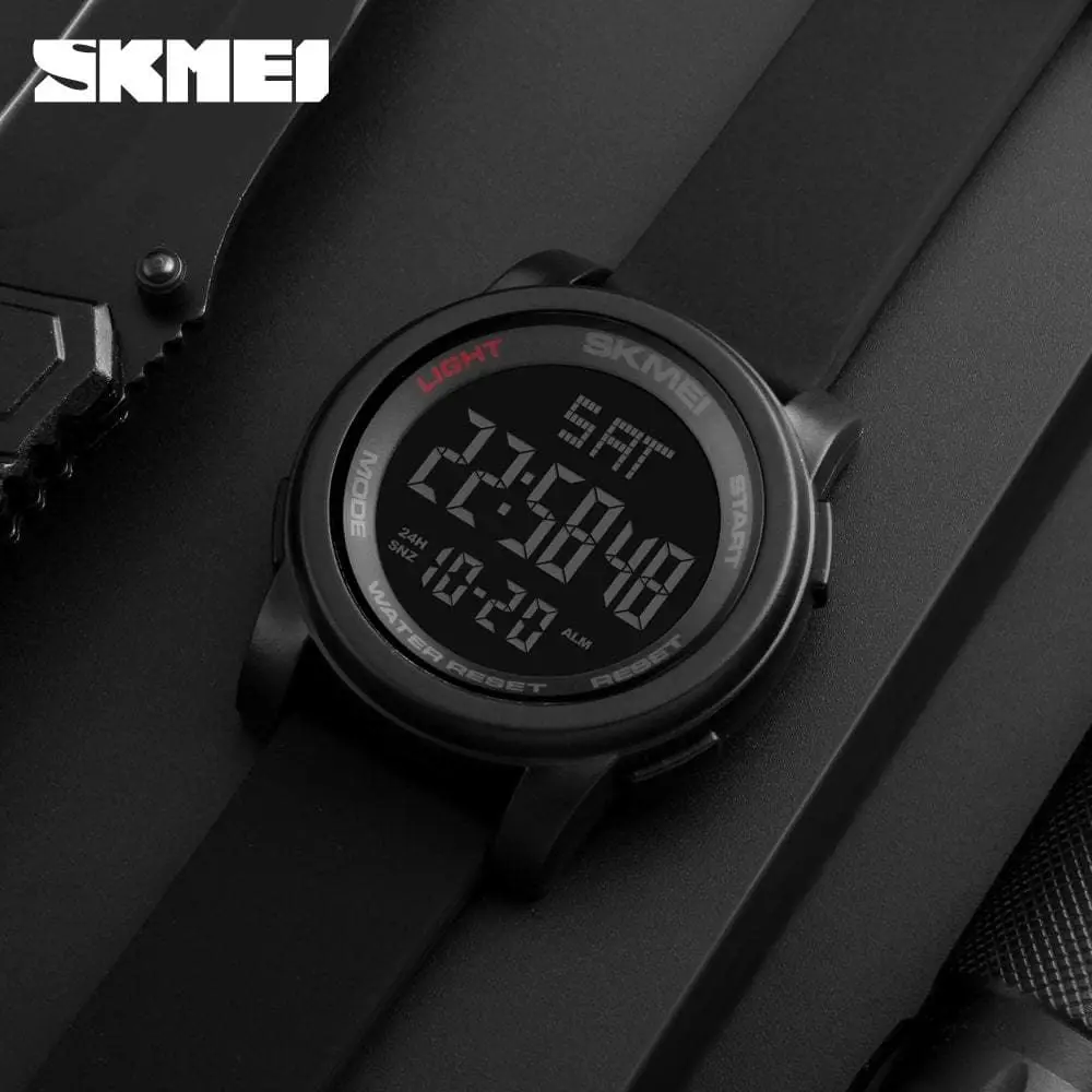 Skmei 1257 Original Digital Round waterproof watch for Men - Image 7