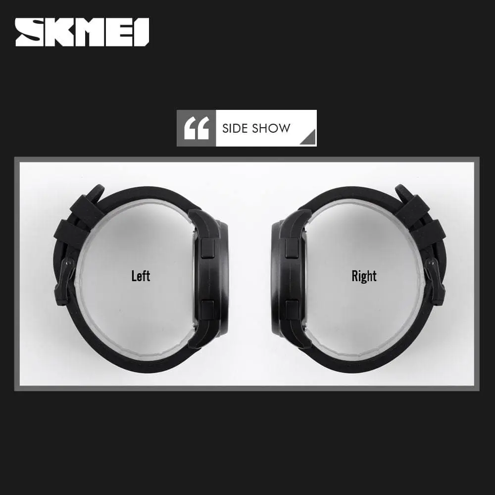 Skmei 1257 Original Digital Round waterproof watch for Men - Image 9