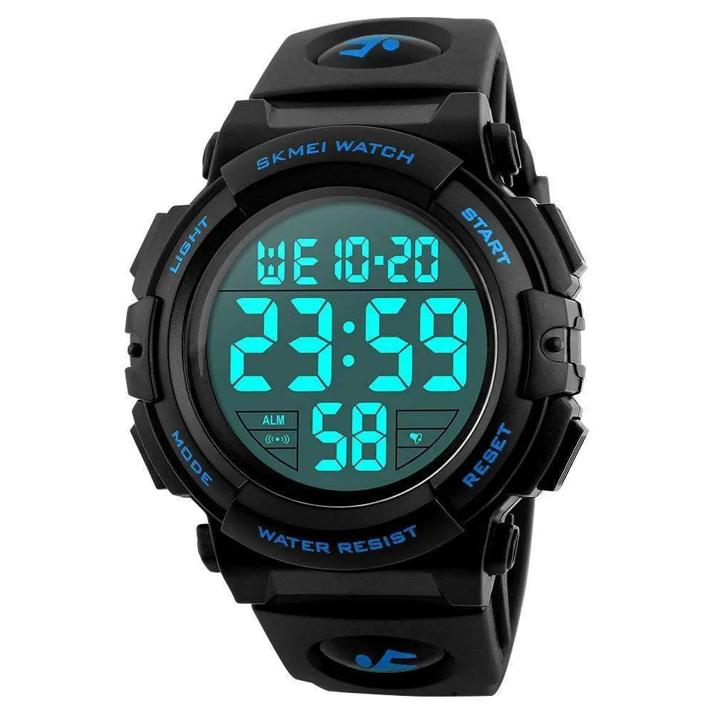Skmei 1258 Original Digital Waterproof sport watch for Men - Image 3