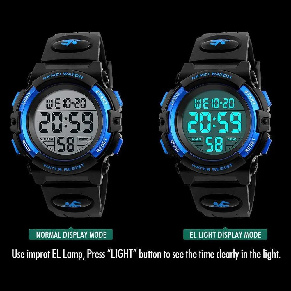 Skmei 1258 Original Digital Waterproof sport watch for Men - Image 9