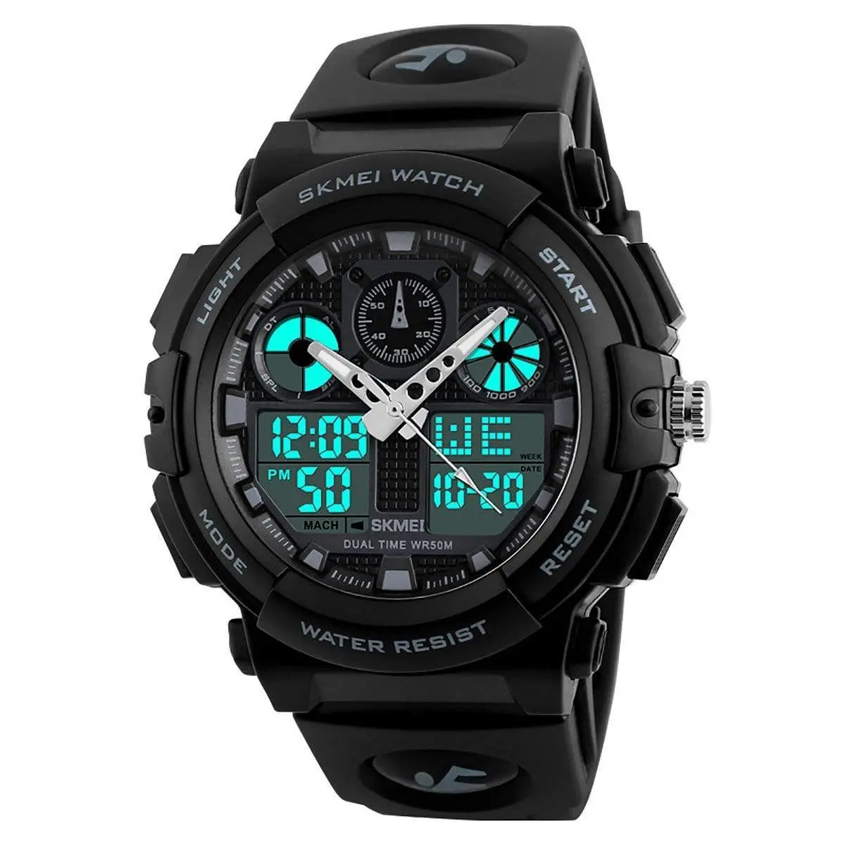 Skmei 1270 Original Analog Digital Multifunction Watch Waterproof wrist watch for Men - Image 3
