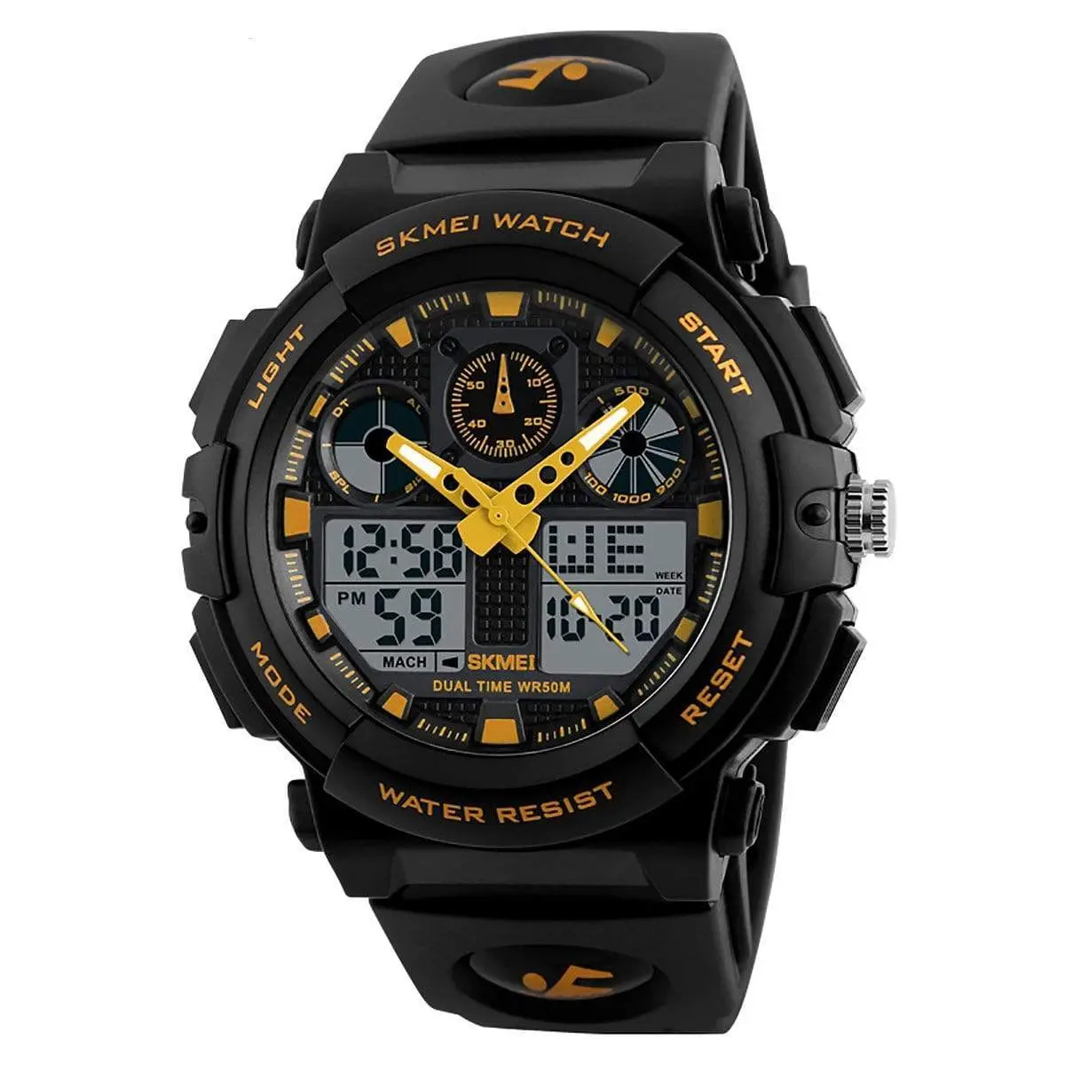 Skmei 1270 Original Analog Digital Multifunction Watch Waterproof wrist watch for Men - Image 6