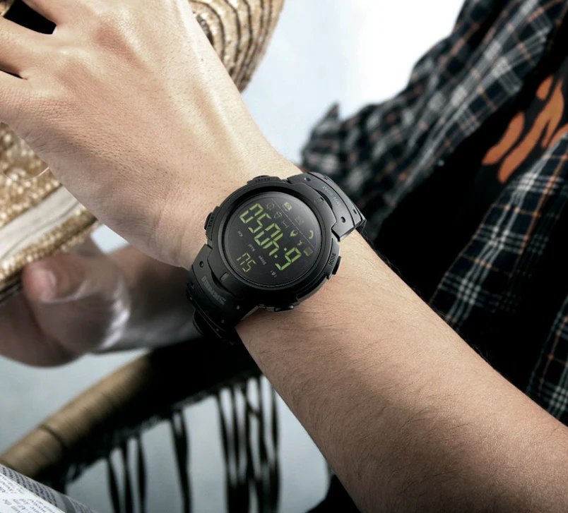 Skmei 1301 Digital Smart watch for men with Calories Pedometer and Alarm - Image 7
