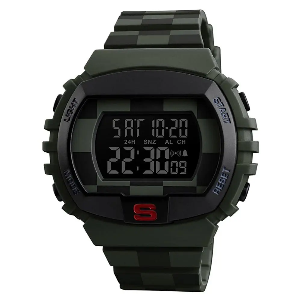 Skmei 1304 Original Novel Dial waterproof sports Digital watch for men - Image 9