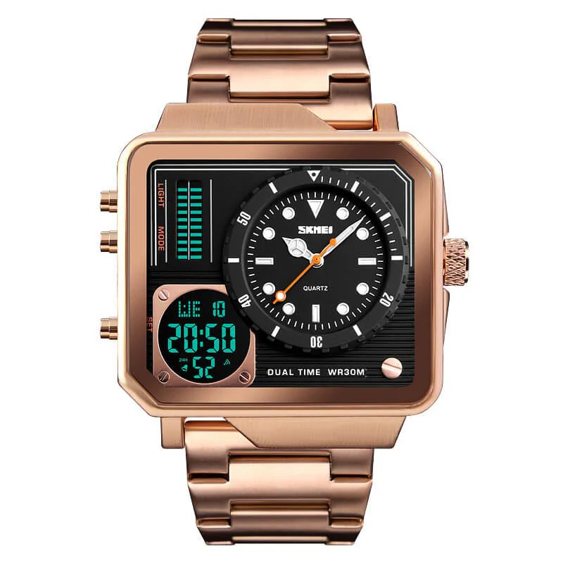 Skmei 1392 Original Large Dial Analog Watch For Men - Image 11