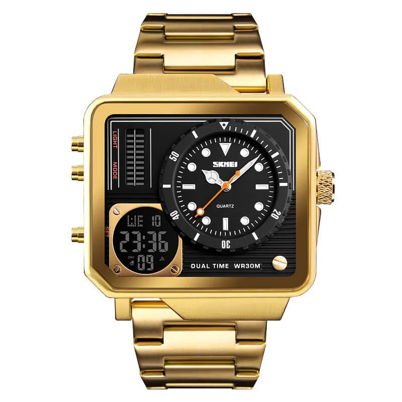 Skmei 1392 Original Large Dial Analog Watch For Men - Image 3
