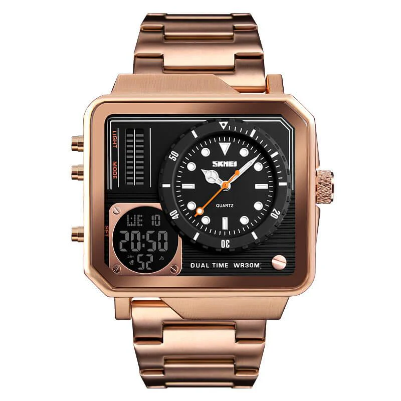 Skmei 1392 Original Large Dial Analog Watch For Men - Image 4