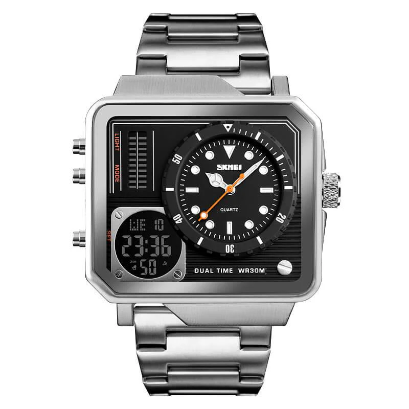Skmei 1392 Original Large Dial Analog Watch For Men - Image 5