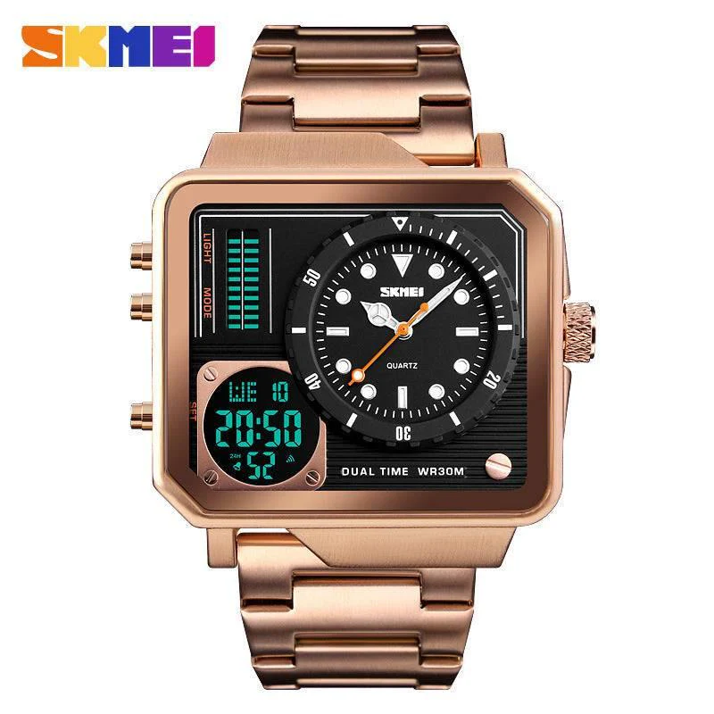 Skmei 1392 Original Large Dial Analog Watch For Men - Image 9