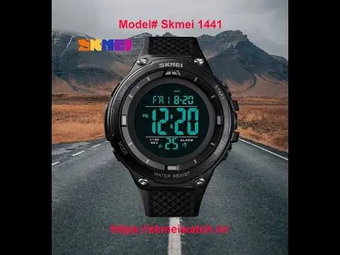Skmei 1441 Original large dial digital waterproof sport watch for Men - Image 3