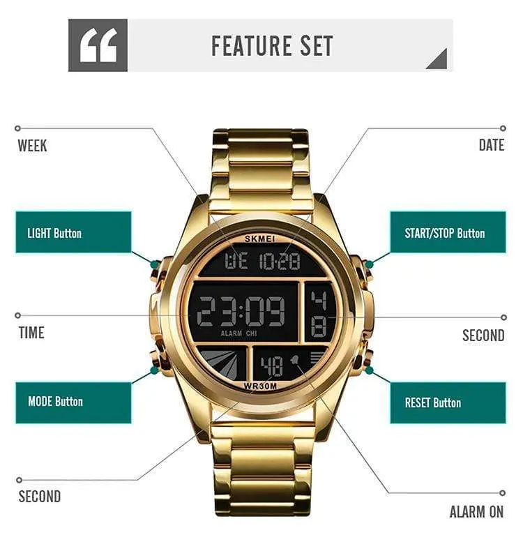 Skmei 1448 Original Digital Multifunction watch for Men - Image 7
