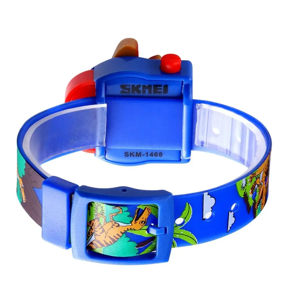 Skmei 1468 Original Digital Toy Fun Watch dinosaur For Baby Boys & Girls Watch - Image 4