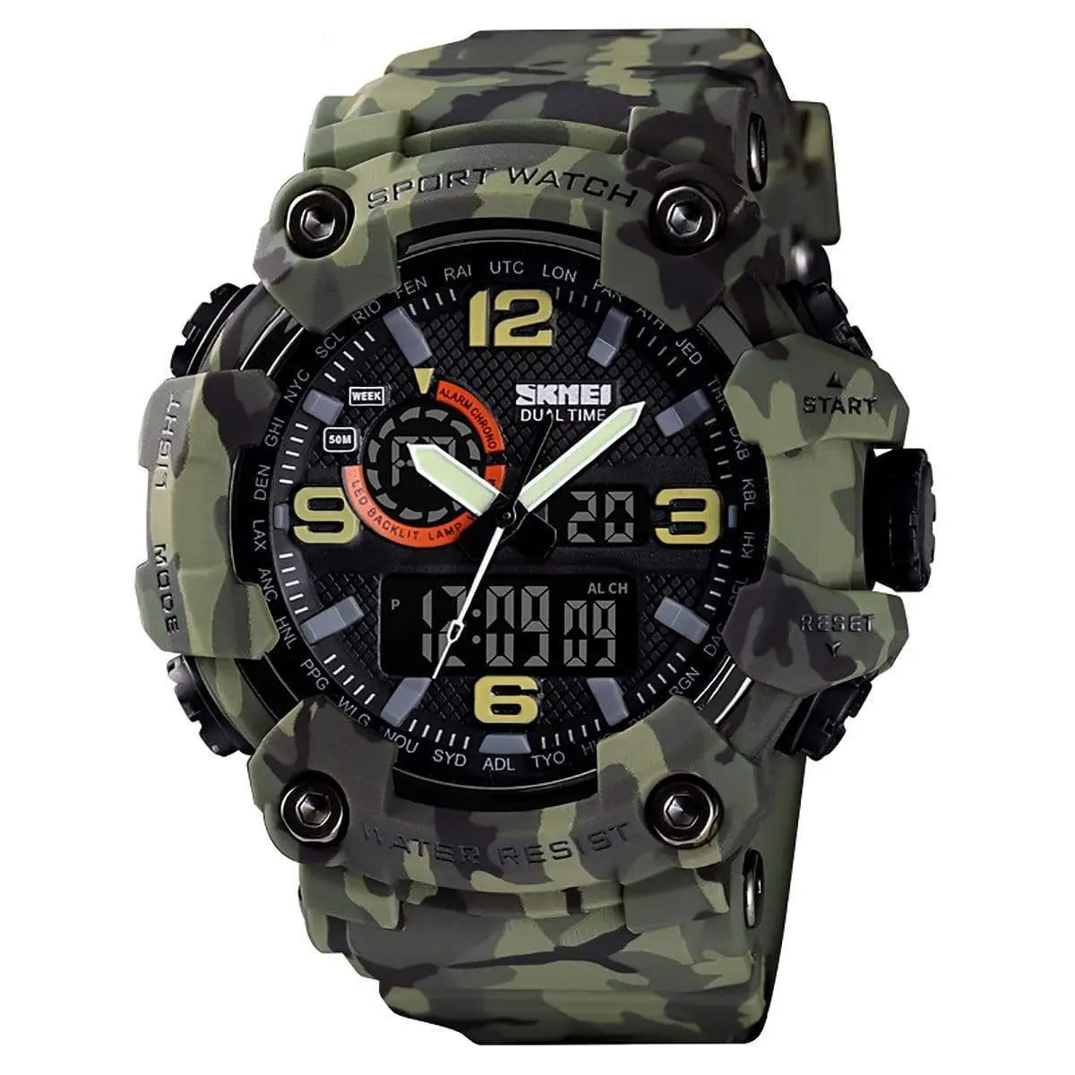Skmei 1520 Original Analog Digital Multifunction watch for Men - Image 5
