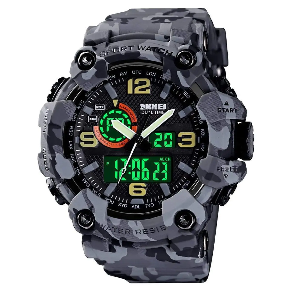 Skmei 1520 Original Analog Digital Multifunction watch for Men - Image 6