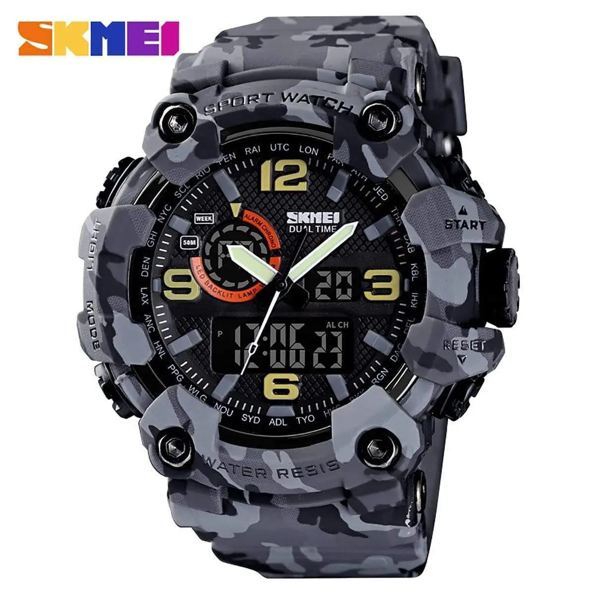 Skmei 1520 Original Analog Digital Multifunction watch for Men - Image 7