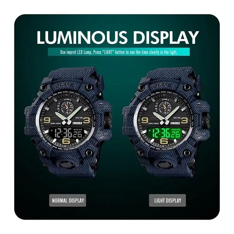 Skmei 1586 Original Analog Digital Watch For Men - Image 10