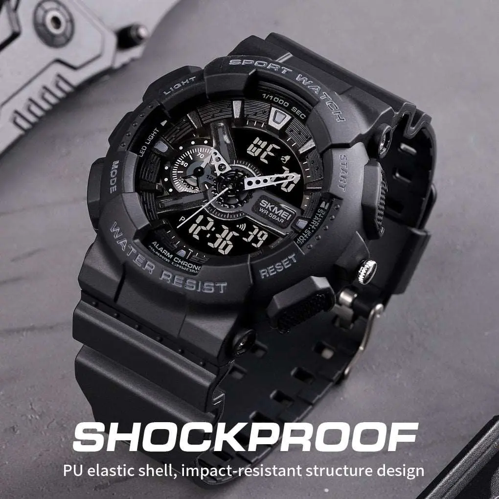 Skmei 1688 Original Analog Digital Fashion waterproof watch for Men - Image 13