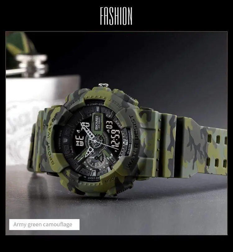 Skmei 1688 Original Analog Digital Fashion waterproof watch for Men - Image 9