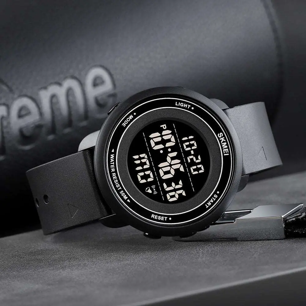 Skmei 1736 Original Digital Watch Slim dial For Men - Image 3