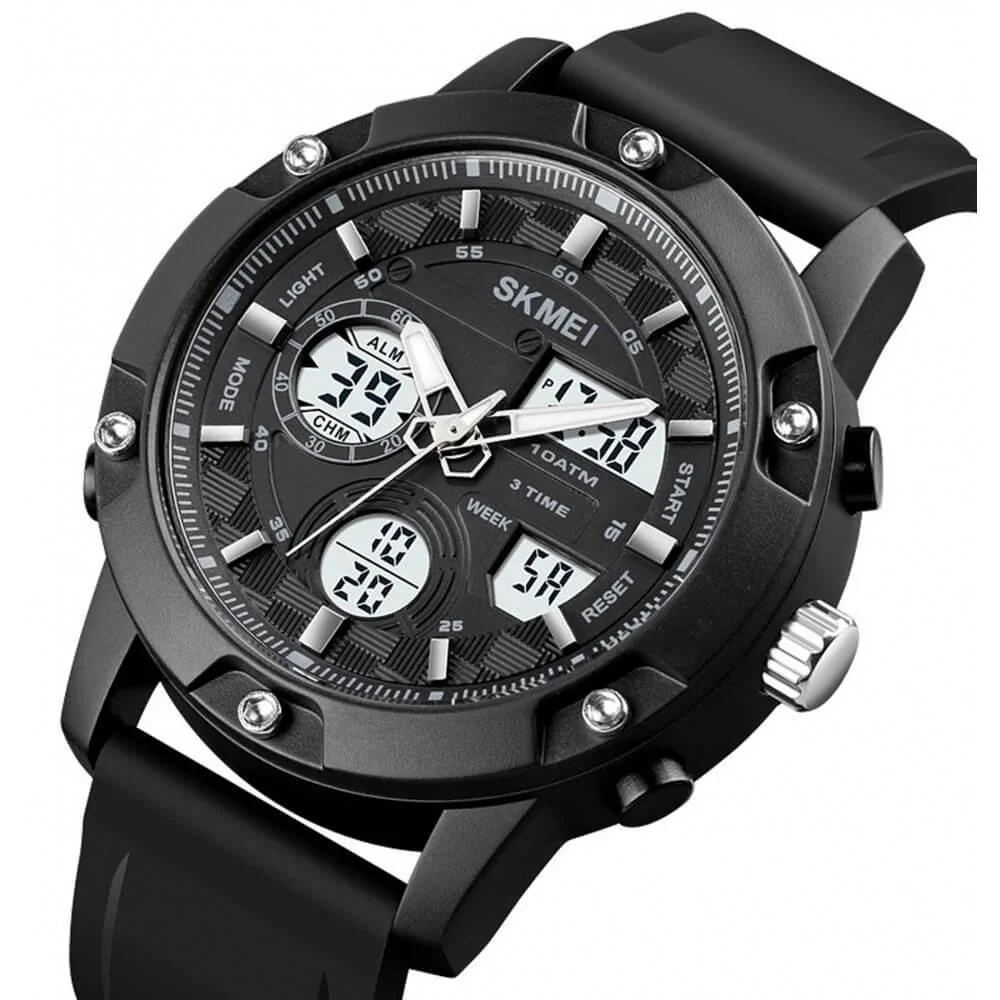 Skmei 1757 Original Multi Function Analog Digital Watch For MEN - Image 3