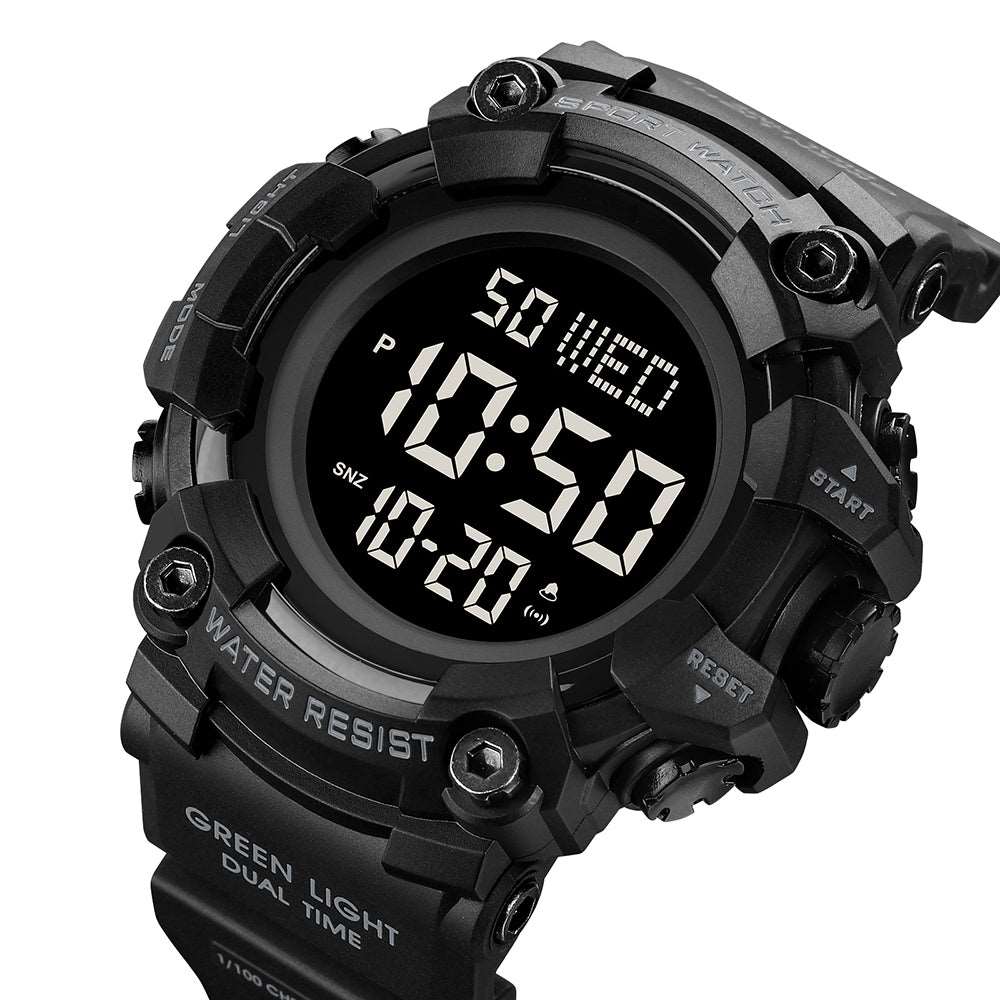 Skmei 1968 Original Digital Watch Unique Light 56mm Big Dial Watch For Men - Image 4