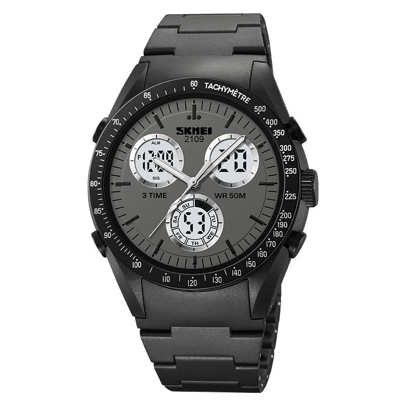 Skmei 2109 Analog Digital multi functional watch for Men - Image 3