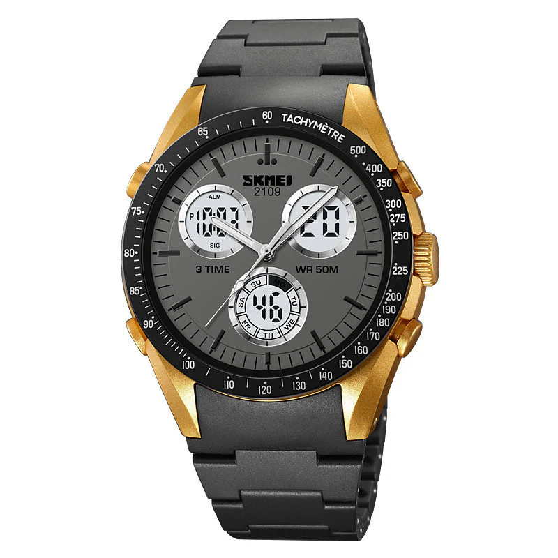 Skmei 2109 Analog Digital multi functional watch for Men - Image 4