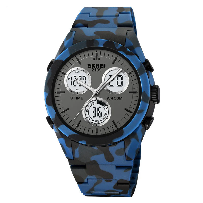 Skmei 2109 Analog Digital multi functional watch for Men - Image 6