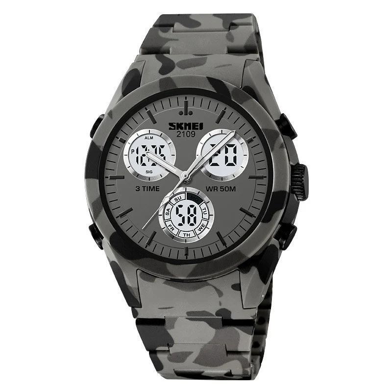 Skmei 2109 Analog Digital multi functional watch for Men - Image 7