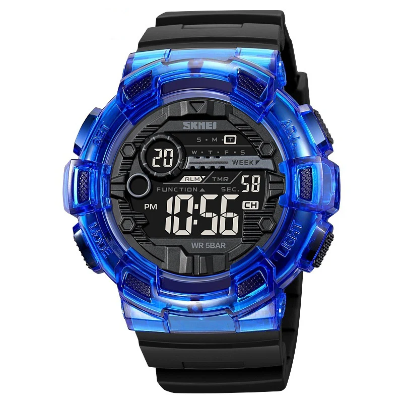 Skmei 2110 Multifunctional Digital Waterproof Luminous Sports Watch For Men - Image 6