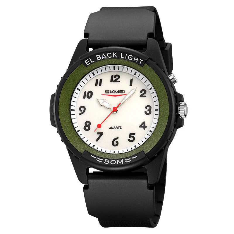Skmei 2443 Trendy Luminous Water-resistant Quartz watch for Men - Image 9