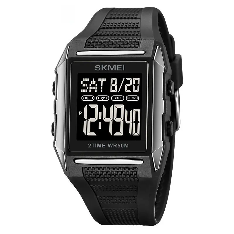 Skmei 2257 Square Digital Sport watch for Men - Image 3