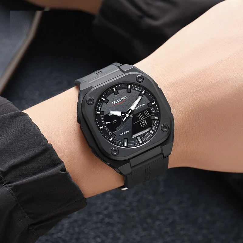 Skmei 2328 Analog Digital 5 Alarm Watch for men