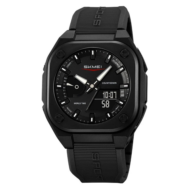 Skmei 2328 Analog Digital 5 Alarm Watch for men - Image 3