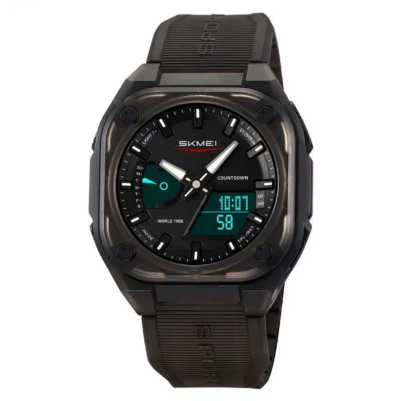 Skmei 2328 Analog Digital 5 Alarm Watch for men - Image 5