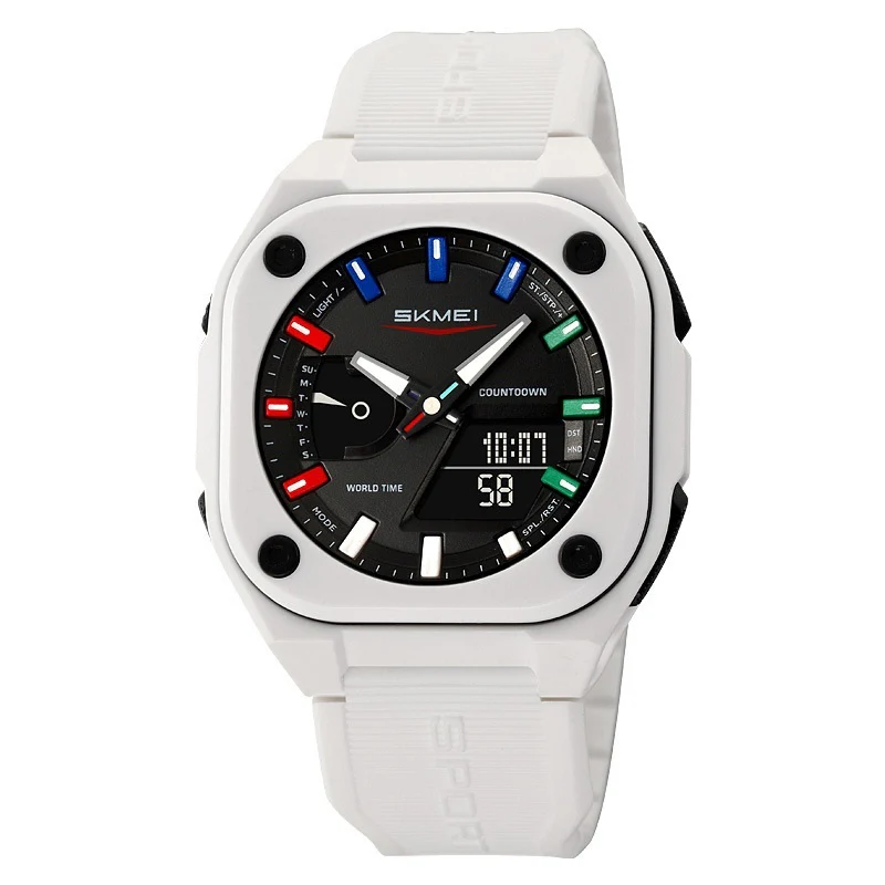 Skmei 2328 Analog Digital 5 Alarm Watch for men - Image 6