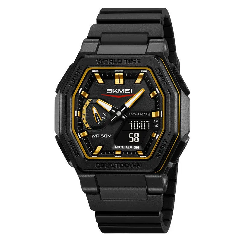 Skmei 2438 Waterproof Multi-function Analog Digital Watch For Students - Image 5