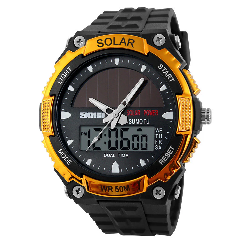 Skmei Analog Digital Solar watch For Men 1049 Original - Image 6